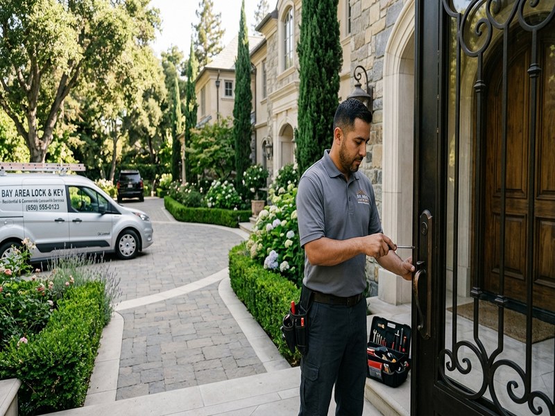 Estate security consultation for gated Atherton property